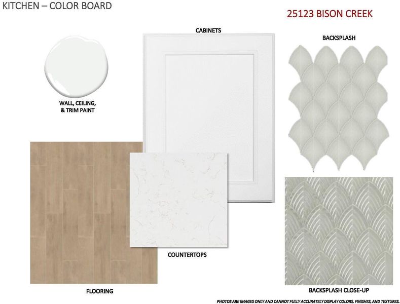 Sample of building materials used in homes in Elyson, Katy (Image 31).