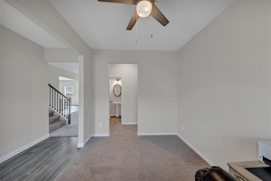 Spacious, unfurnished interior of a new home in , Rome (Image 19). Spacious, unfurnished interior of a new home in , Rome (Image 19).