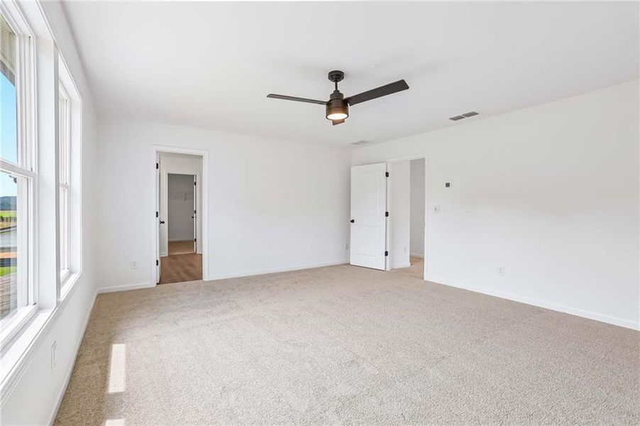 Spacious, unfurnished interior of a new home in Langston Reserve, Cartersville (Image 19). Spacious, unfurnished interior of a new home in Langston Reserve, Cartersville (Image 19).
