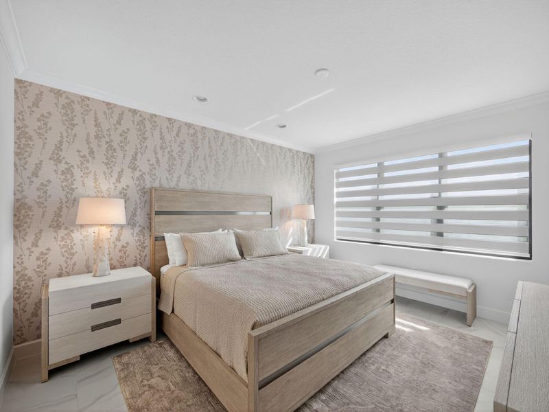 Furnished interior view inside a new home in , Port St. Lucie (Image 17).