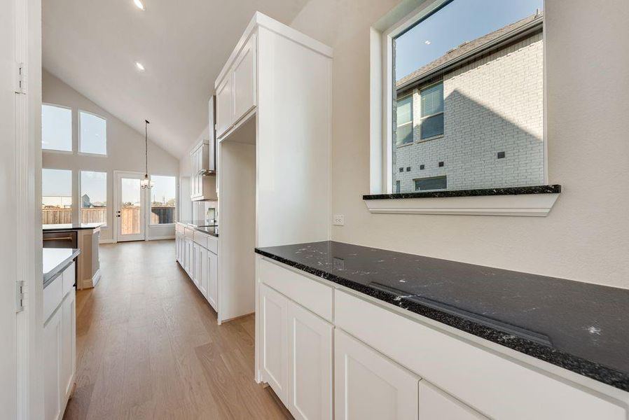 Furnished interior view inside a new home in Justin Crossing, Justin (Image 8). Furnished interior view inside a new home in Justin Crossing, Justin (Image 8).