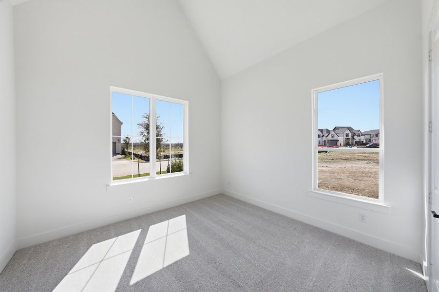 Spacious, unfurnished interior of a new home in Brookhollow West, Prosper (Image 22). Spacious, unfurnished interior of a new home in Brookhollow West, Prosper (Image 22).