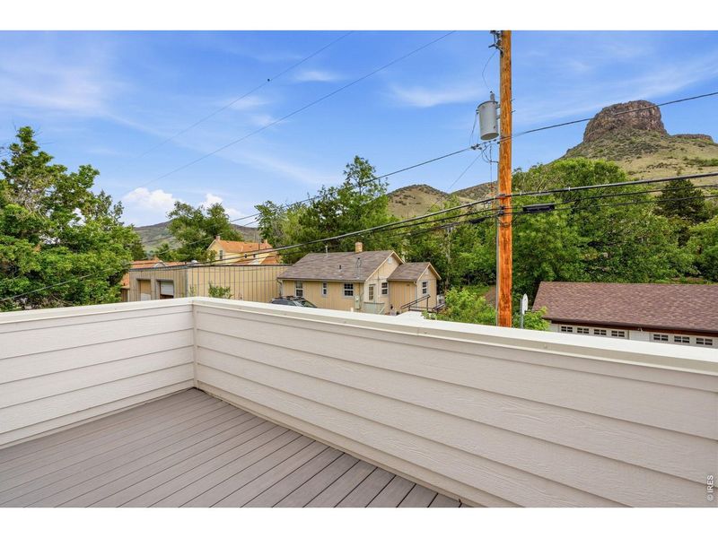 Exterior details and patio area of a home in , Golden (Image 25).