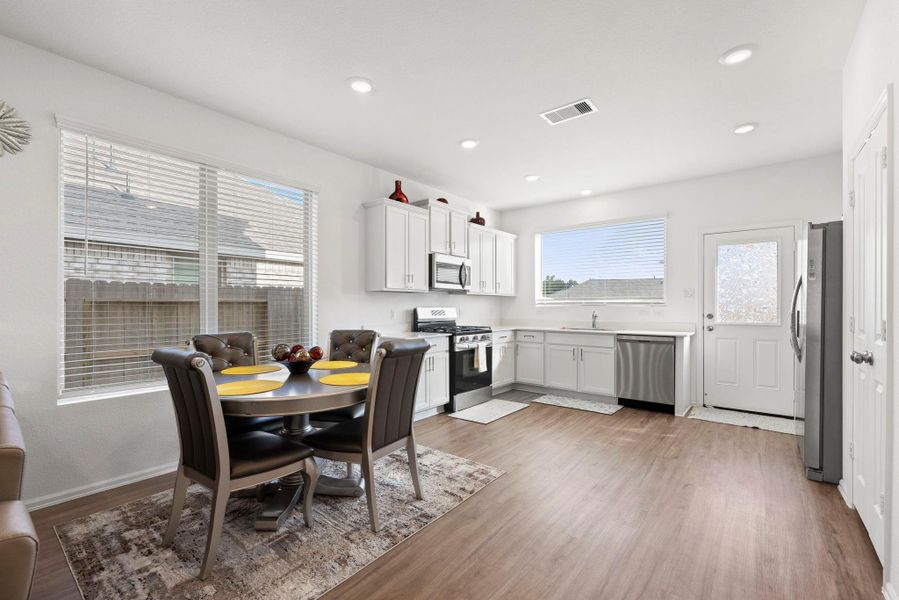 Furnished interior view inside a new home in Tavola: Gulf Coast Collection, New Caney (Image 31).