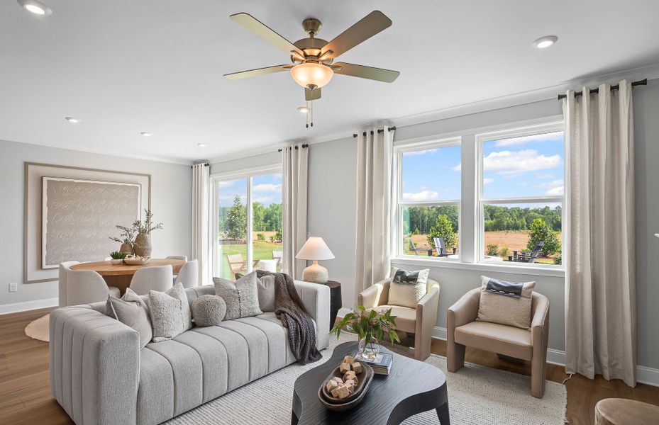 Furnished interior view inside a new home in Overland, Locust Grove (Image 10).
