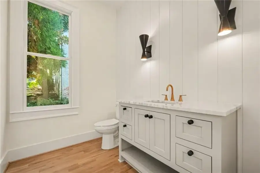 Furnished interior view inside a new home in , Atlanta (Image 18).