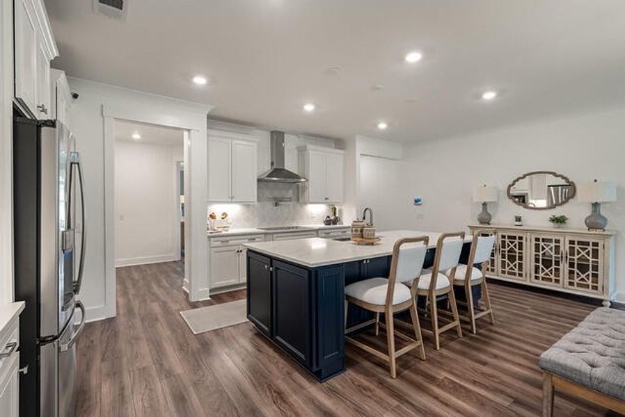 Furnished interior view inside a new home in , Huger (Image 7).