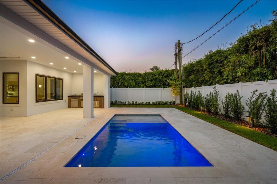 Exterior details and patio area of a home in , Winter Park (Image 34).