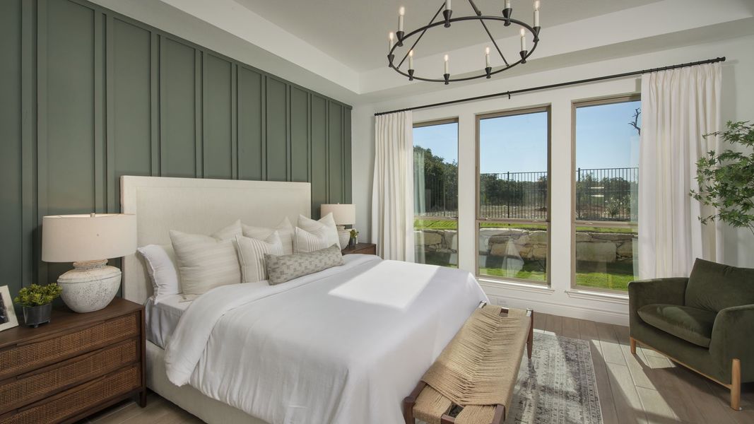 Representative furnished interior of a home built from the 2942H by Perry Homes in Homestead, Schertz (Image 7).