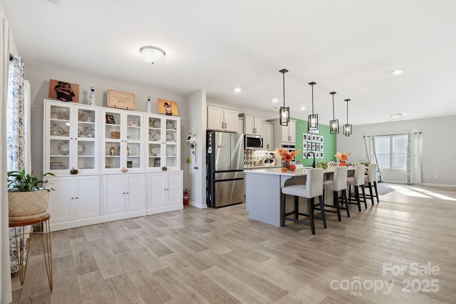 Furnished interior view inside a new home in , Statesville (Image 18).