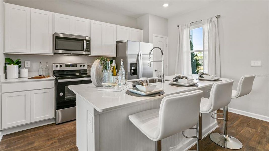 Furnished interior view inside a new home in Stokes Landing, St. Augustine (Image 19).