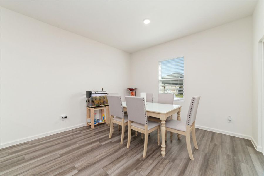 Furnished interior view inside a new home in Sunterra, Katy (Image 16).
