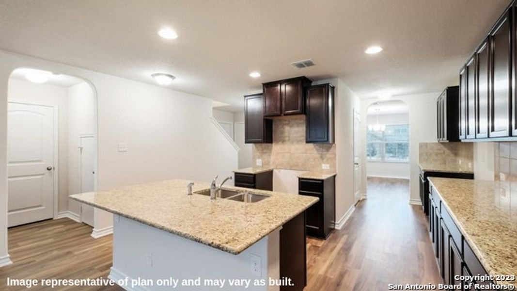 Furnished interior view inside a new home in Avenida, Converse (Image 8). Furnished interior view inside a new home in Avenida, Converse (Image 8).