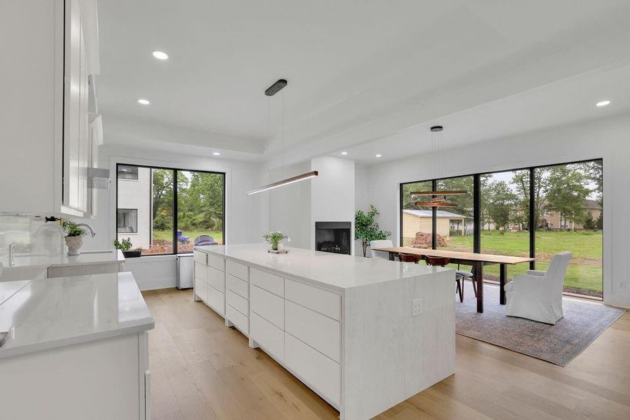 Furnished interior view inside a new home in , Marietta (Image 36).