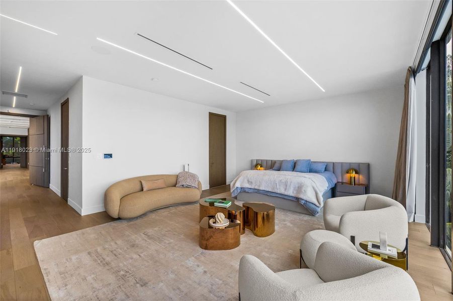 Furnished interior view inside a new home in , Miami (Image 17).