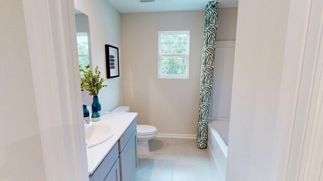 Representative furnished interior of a home built from the Avery by Mattamy Homes in Egret Creek, Jacksonville (Image 12). Representative furnished interior of a home built from the Avery by Mattamy Homes in Egret Creek, Jacksonville (Image 12).