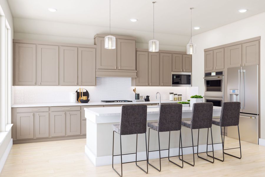 Furnished interior view inside a new home in Clopton Farms, Montgomery (Image 8).