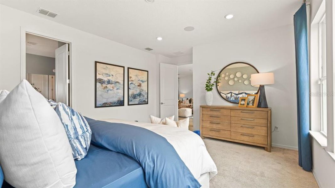 Furnished interior view inside a new home in Timber Ridge, Plant City (Image 3).