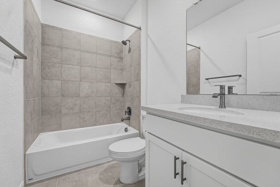 Furnished interior view inside a new home in Lisso, Pflugerville (Image 12).