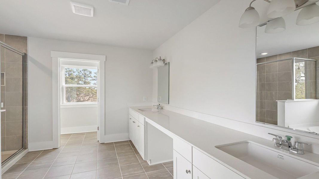 Furnished interior view inside a new home in Rivers Reach, Yemassee (Image 17).