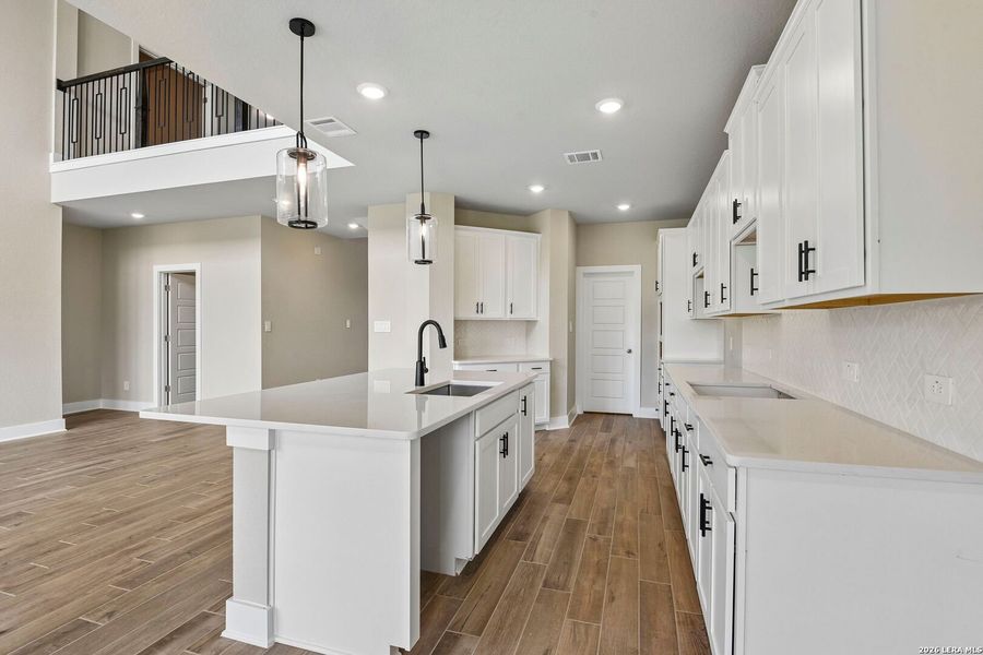 Furnished interior view inside a new home in Fox Falls, Boerne (Image 11). Furnished interior view inside a new home in Fox Falls, Boerne (Image 11).