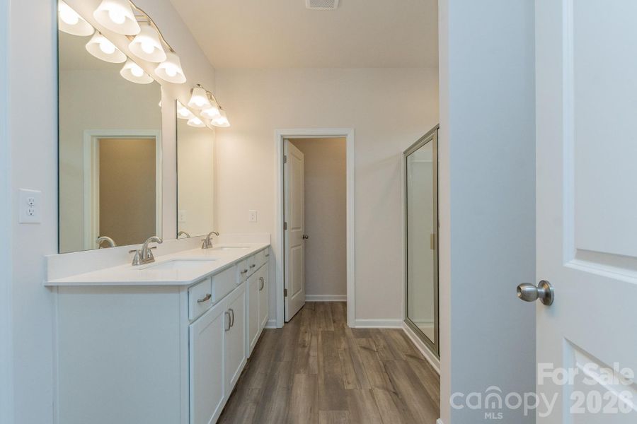 Furnished interior view inside a new home in Country Club Village, Salisbury (Image 5).