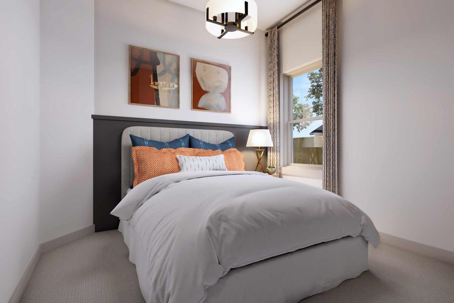 The Flatonia - Bedroom