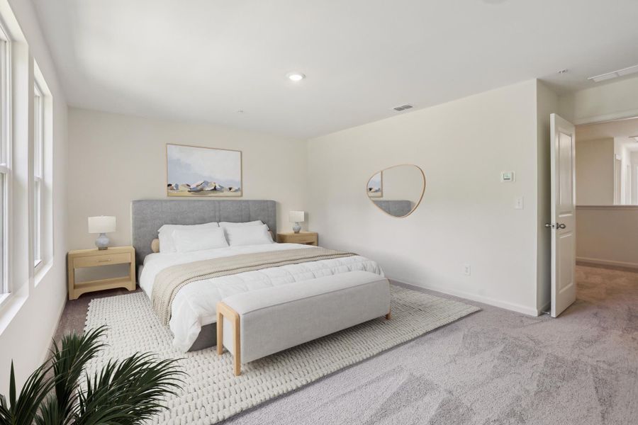 Representative furnished interior of a home built from the Echo by Starlight Homes in Chestnut Grove, Douglasville (Image 11).