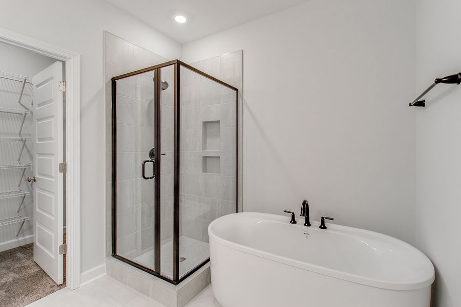 Furnished interior view inside a new home in Hendrix Farms, Lexington (Image 14). Furnished interior view inside a new home in Hendrix Farms, Lexington (Image 14).