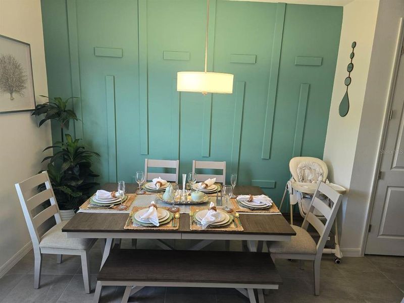 Furnished interior view inside a new home in , Davenport (Image 6).