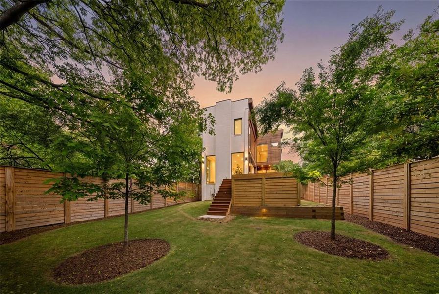 Exterior details and patio area of a home in , Brookhaven (Image 34).
