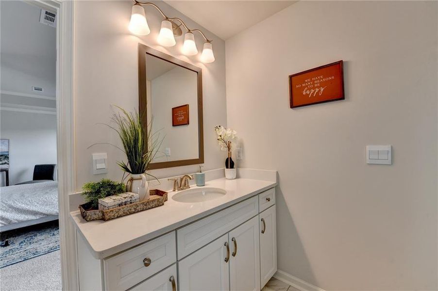 Furnished interior view inside a new home in , Cumming (Image 54).