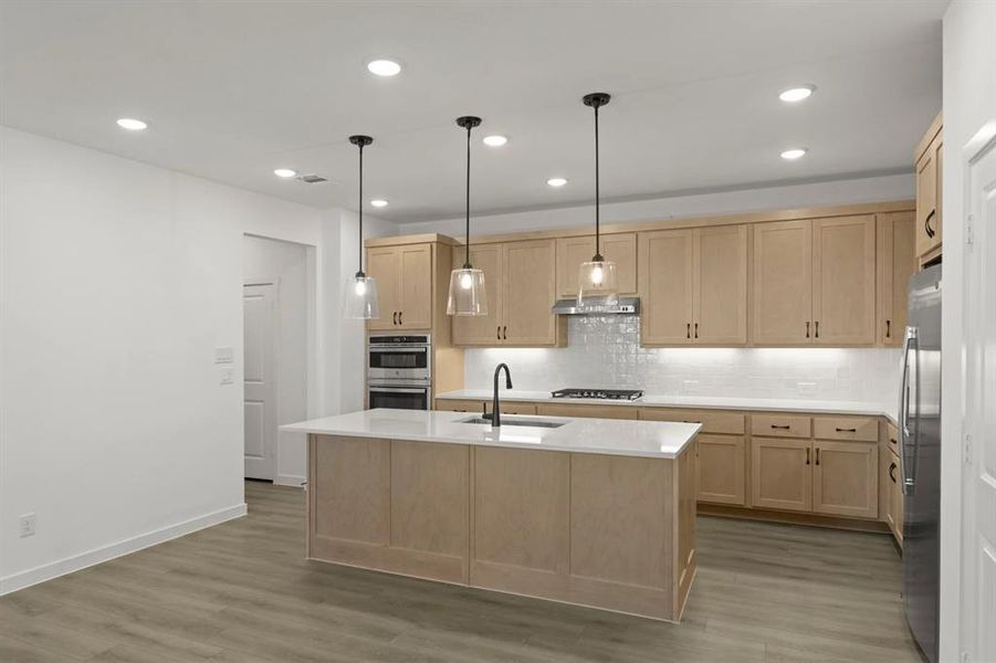 Kitchen featuring the Artisan Collection