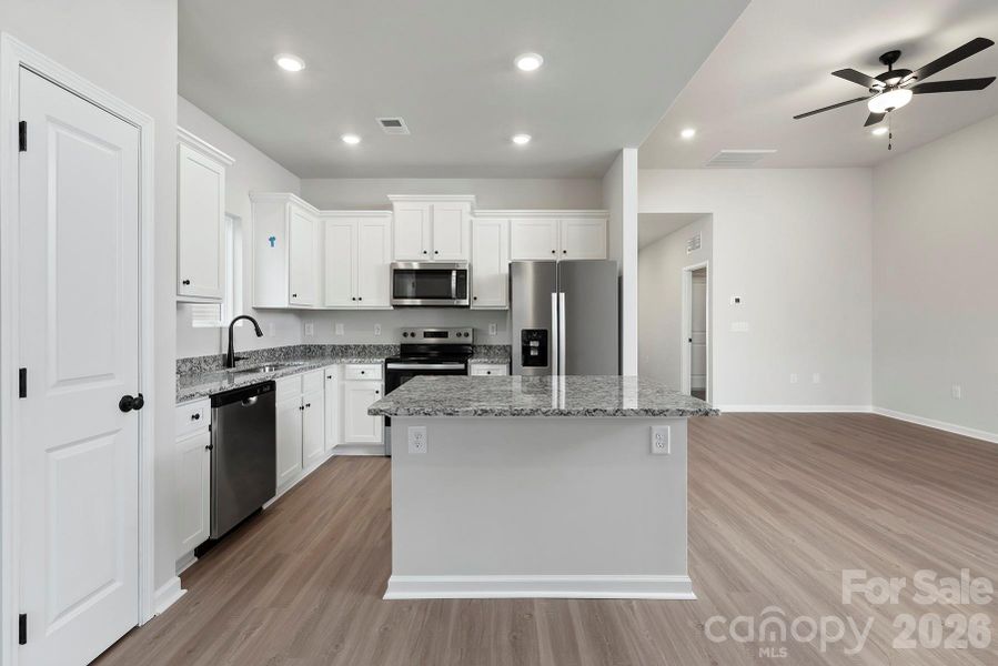Furnished interior view inside a new home in Knights Bridge, Richburg (Image 3).