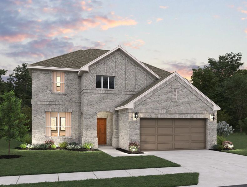 Representative exterior photo of a completed home built from the Bandera by Ashton Woods in Megan's Landing 50's, Castroville, TX (Image 22). Representative exterior photo of a completed home built from the Bandera by Ashton Woods in Megan's Landing 50's, Castroville, TX (Image 22).