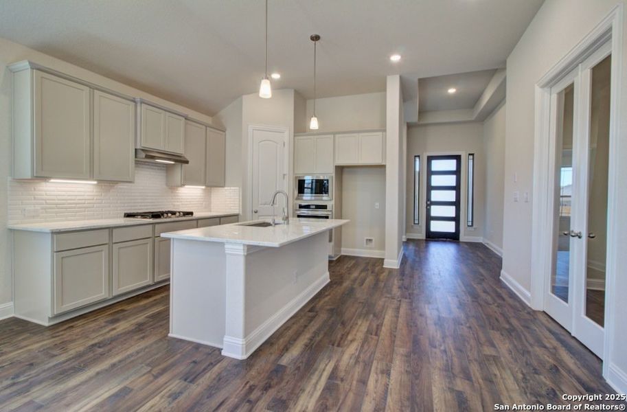 Furnished interior view inside a new home in Meyer Ranch – Premier, New Braunfels (Image 3).