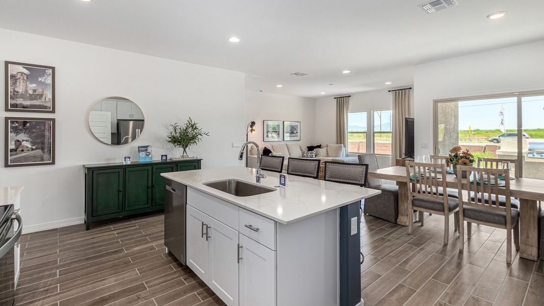 Furnished interior view inside a new home in Sahuarita Acres, Sahuarita (Image 10).