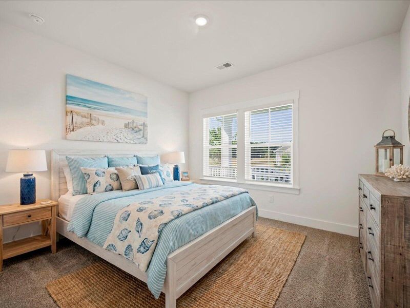 Furnished interior view inside a new home in The Coves at Lakes of Cane Bay, Summerville (Image 13).