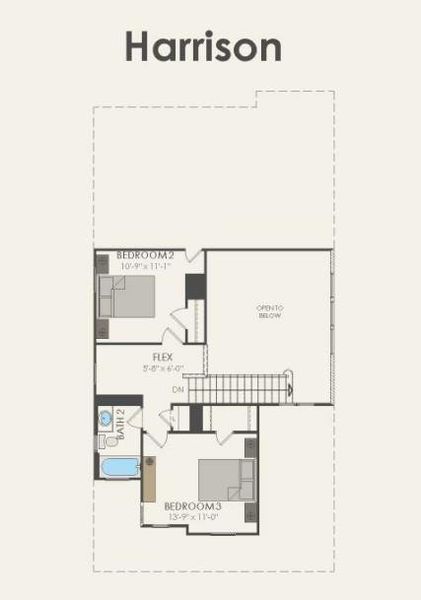 Pulte Homes, Harrison/Q floor plan Pulte Homes, Harrison/Q floor plan