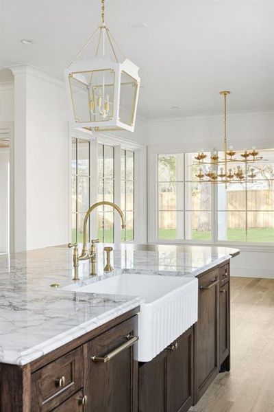 Furnished interior view inside a new home in , Colleyville (Image 9).