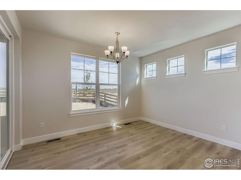 Spacious, unfurnished interior of a new home in Barefoot Lakes, Firestone (Image 17). Spacious, unfurnished interior of a new home in Barefoot Lakes, Firestone (Image 17).