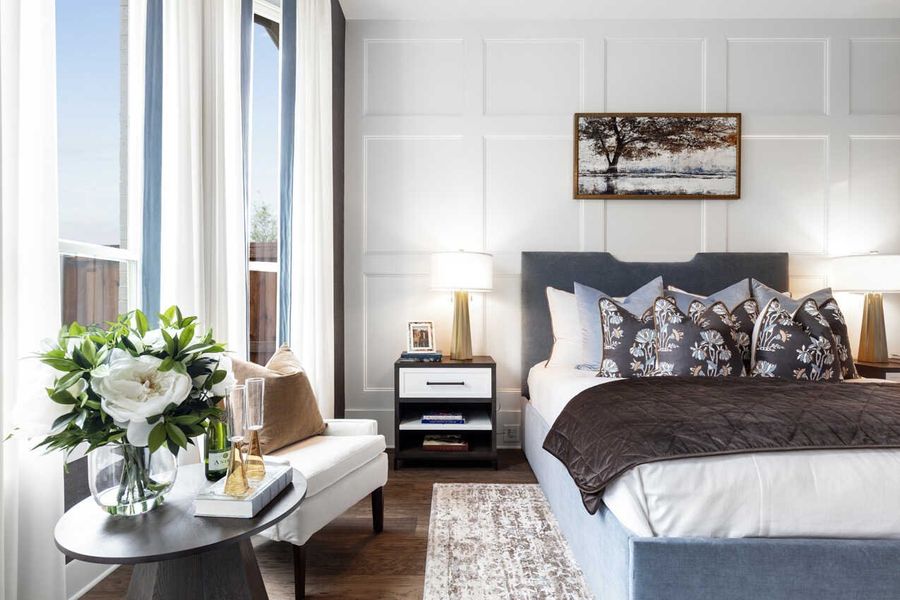 Representative Primary Bedroom - some options shown Representative Primary Bedroom - some options shown