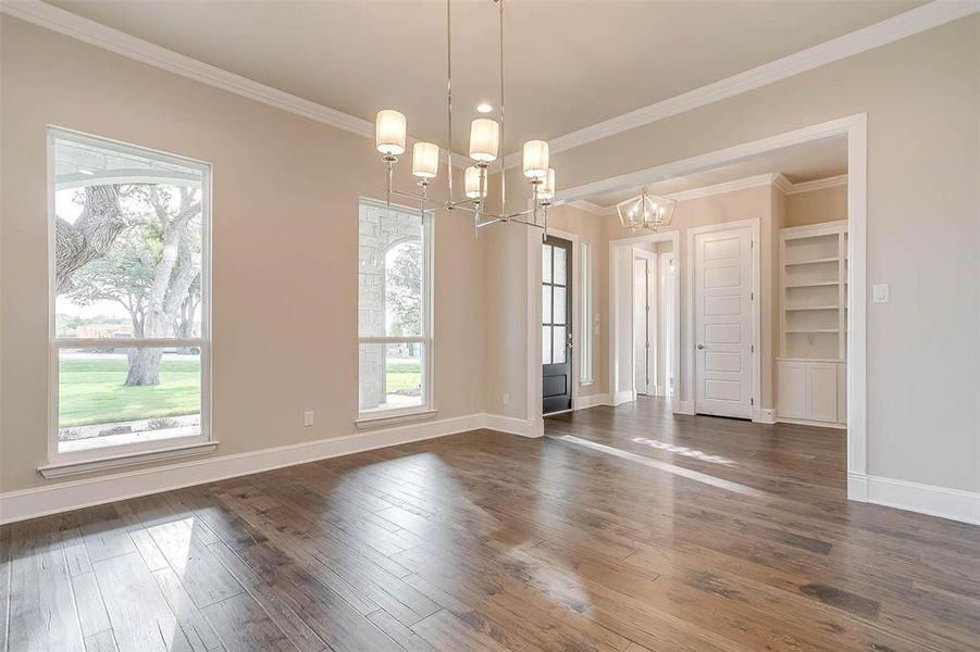 Spacious, unfurnished interior of a new home in Woodland Meadows, Fort Worth (Image 36). Spacious, unfurnished interior of a new home in Woodland Meadows, Fort Worth (Image 36).