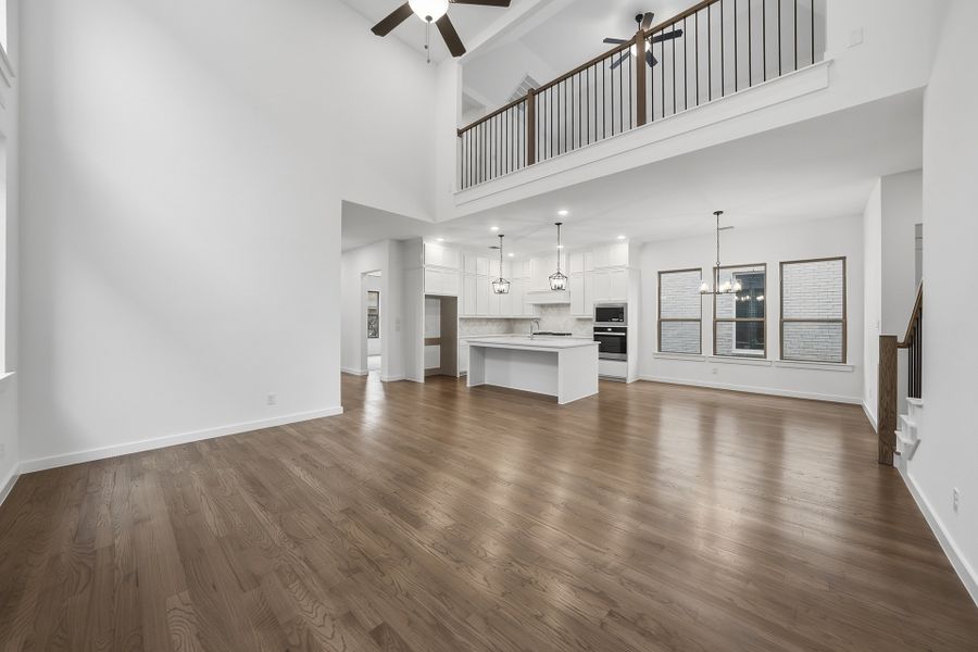 Spacious, unfurnished interior of a new home in Light Farms Brenham - 40' Lots, Celina (Image 24). Spacious, unfurnished interior of a new home in Light Farms Brenham - 40' Lots, Celina (Image 24).