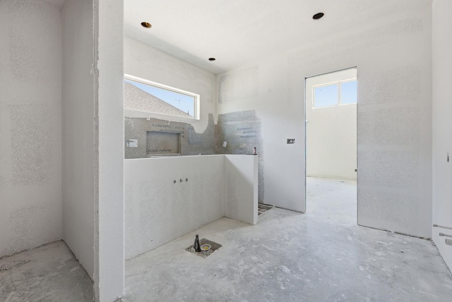 In-progress construction of a new home in , College Station, TX (Image 18).