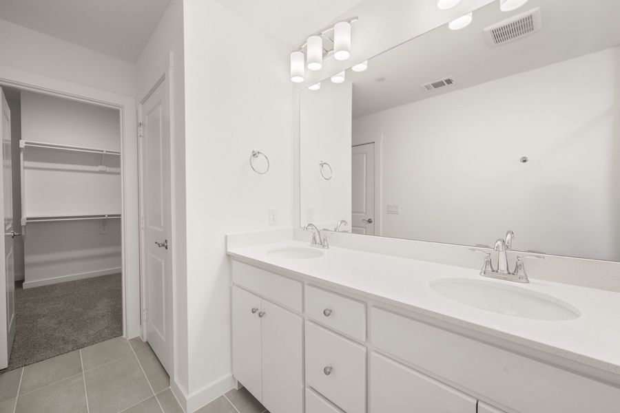 Furnished interior view inside a new home in Wildridge, Oak Point (Image 11).
