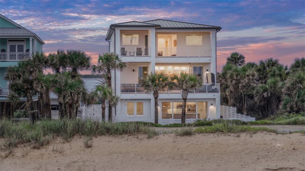 Front exterior of a new home in , Flagler Beach, FL, highlighting curb appeal (Image 31).