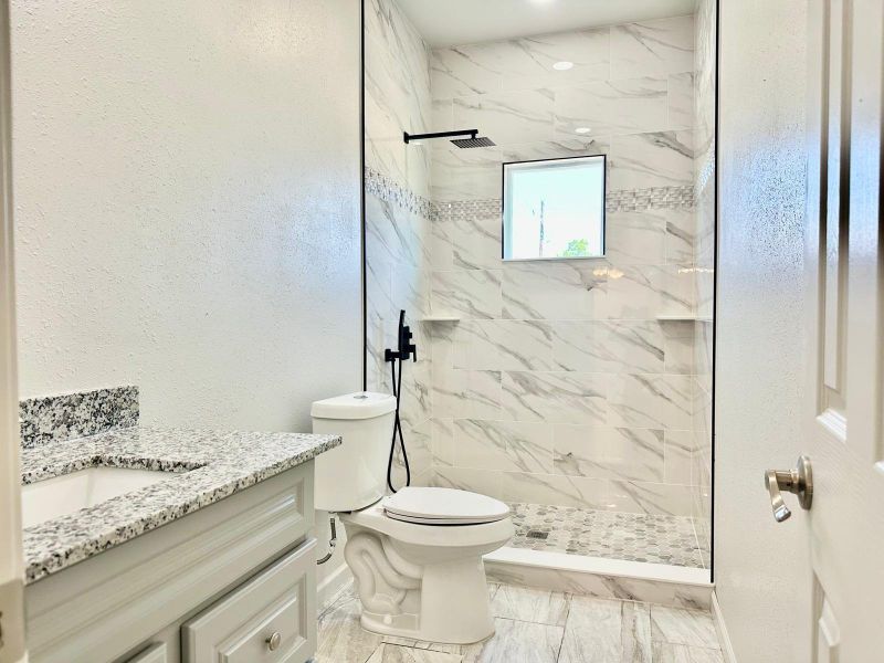 Furnished interior view inside a new home in , Cleveland (Image 7).