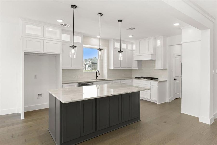 Furnished interior view inside a new home in Villages of Creekwood, Frisco (Image 10).