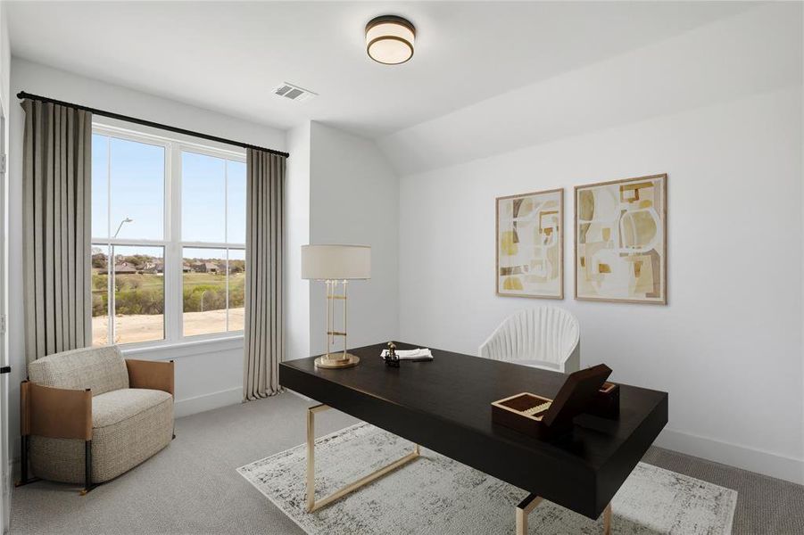 Furnished interior view inside a new home in Talon Hills, Fort Worth (Image 7).